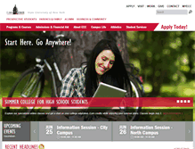 Tablet Screenshot of ecc.edu