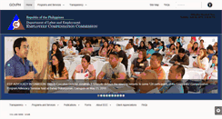 Desktop Screenshot of ecc.gov.ph