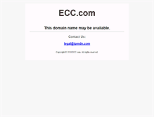 Tablet Screenshot of ecc.com